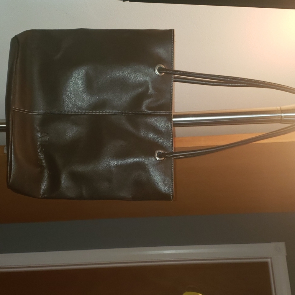 Leather file bag